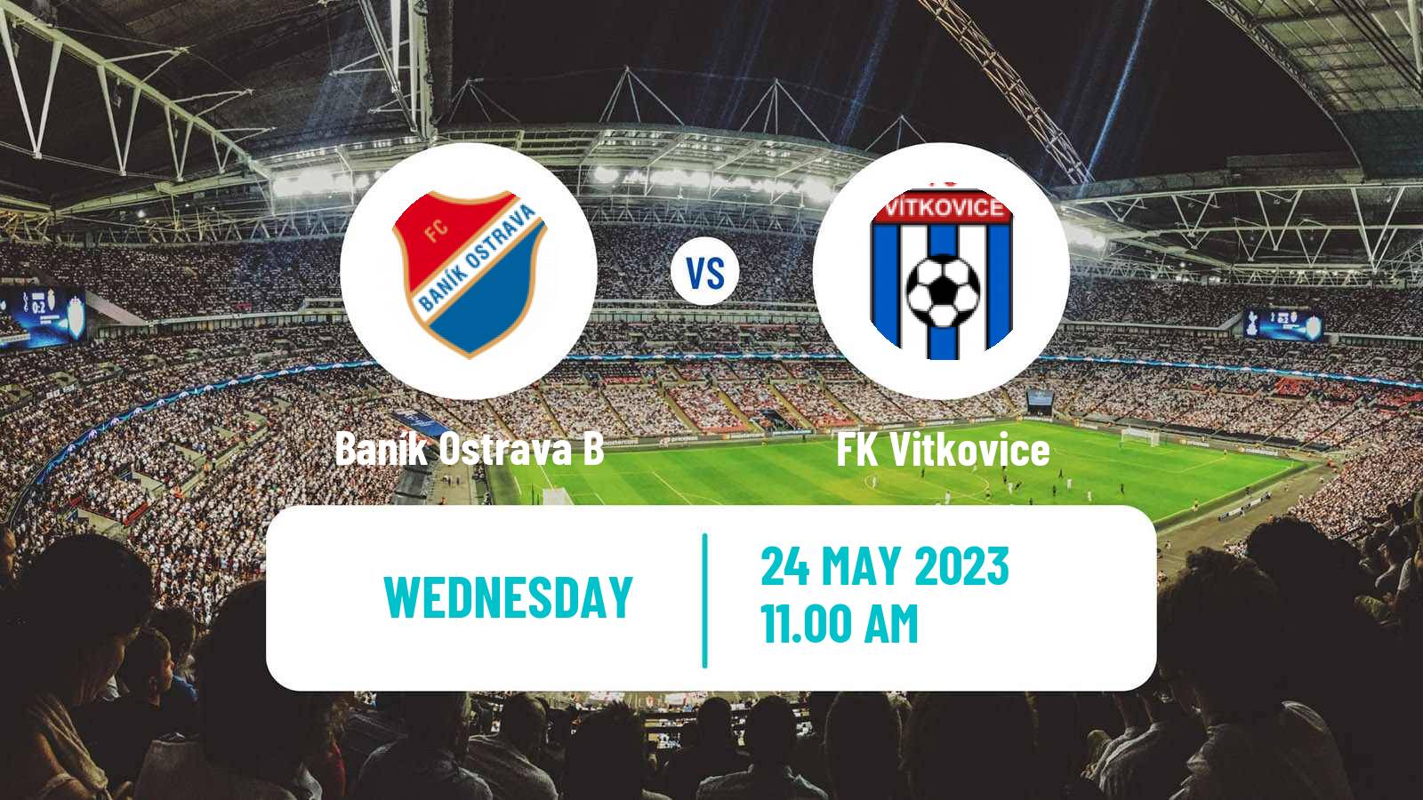 Soccer Czech MSFL Baník Ostrava B - Vitkovice