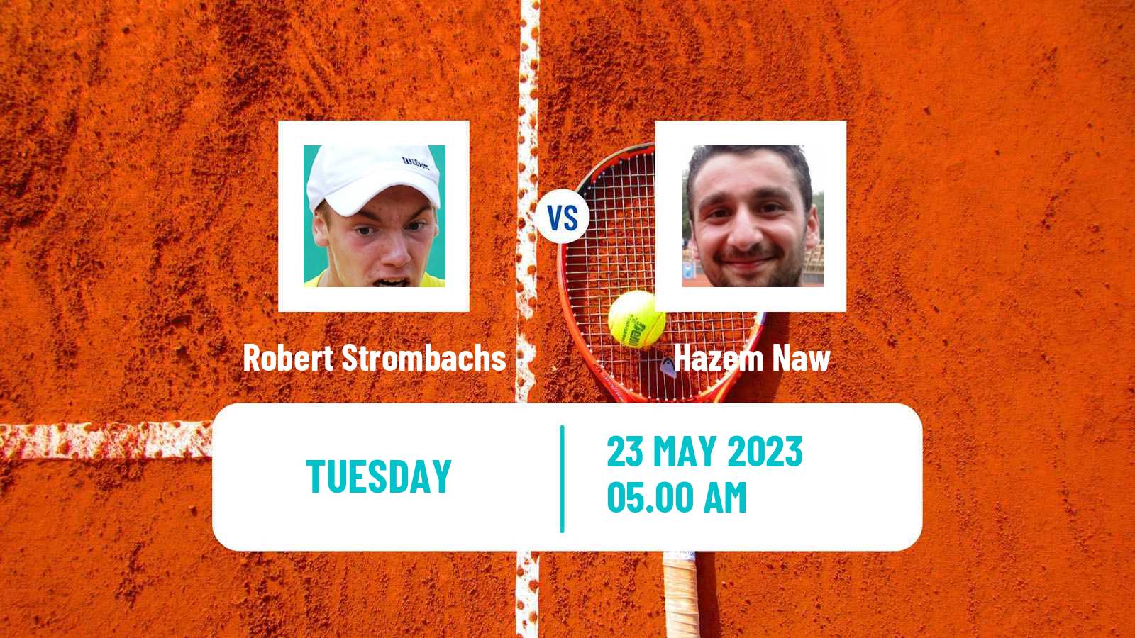 Tennis ITF M25 Most Men Robert Strombachs - Hazem Naw