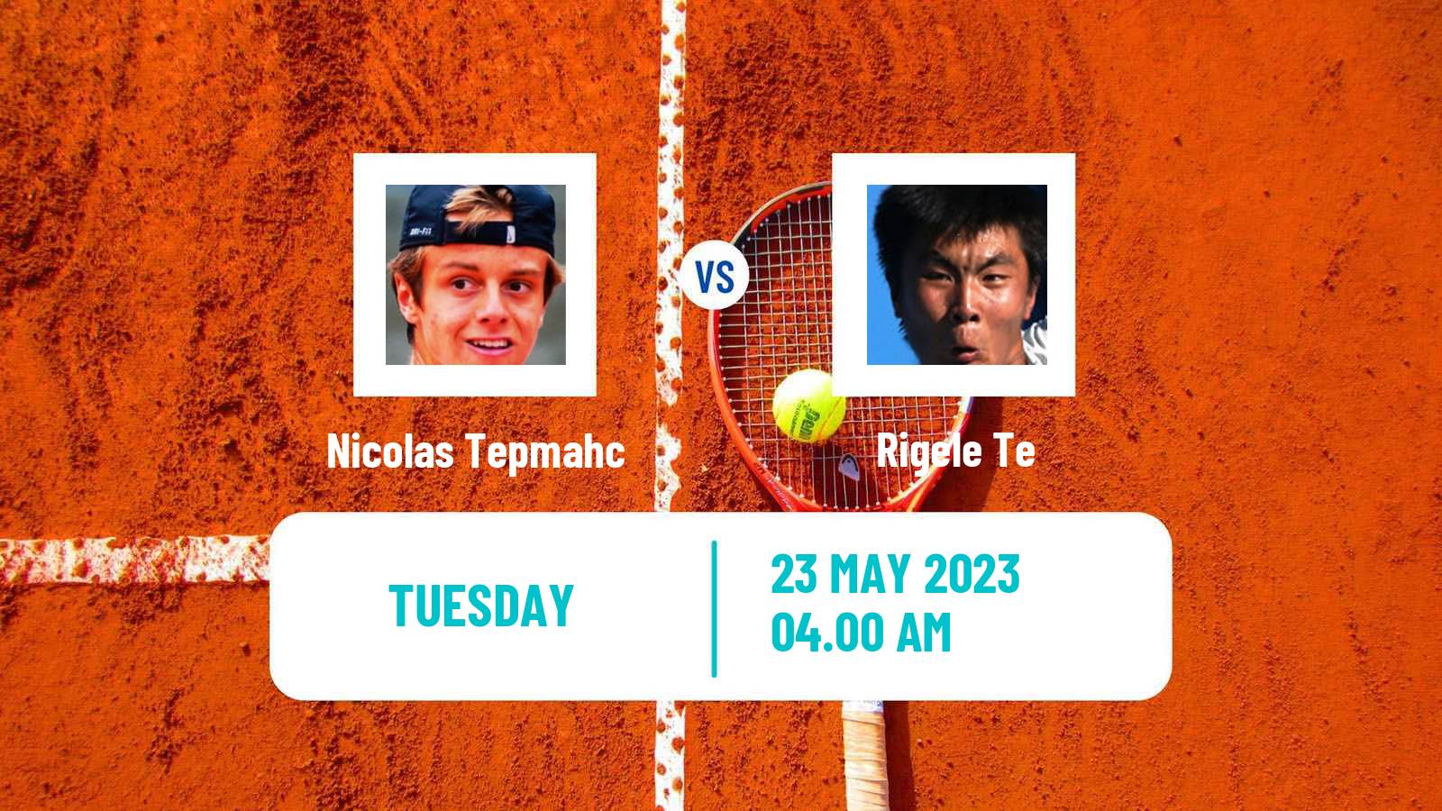 Tennis ITF M15 Monastir 21 Men Nicolas Tepmahc - Rigele Te