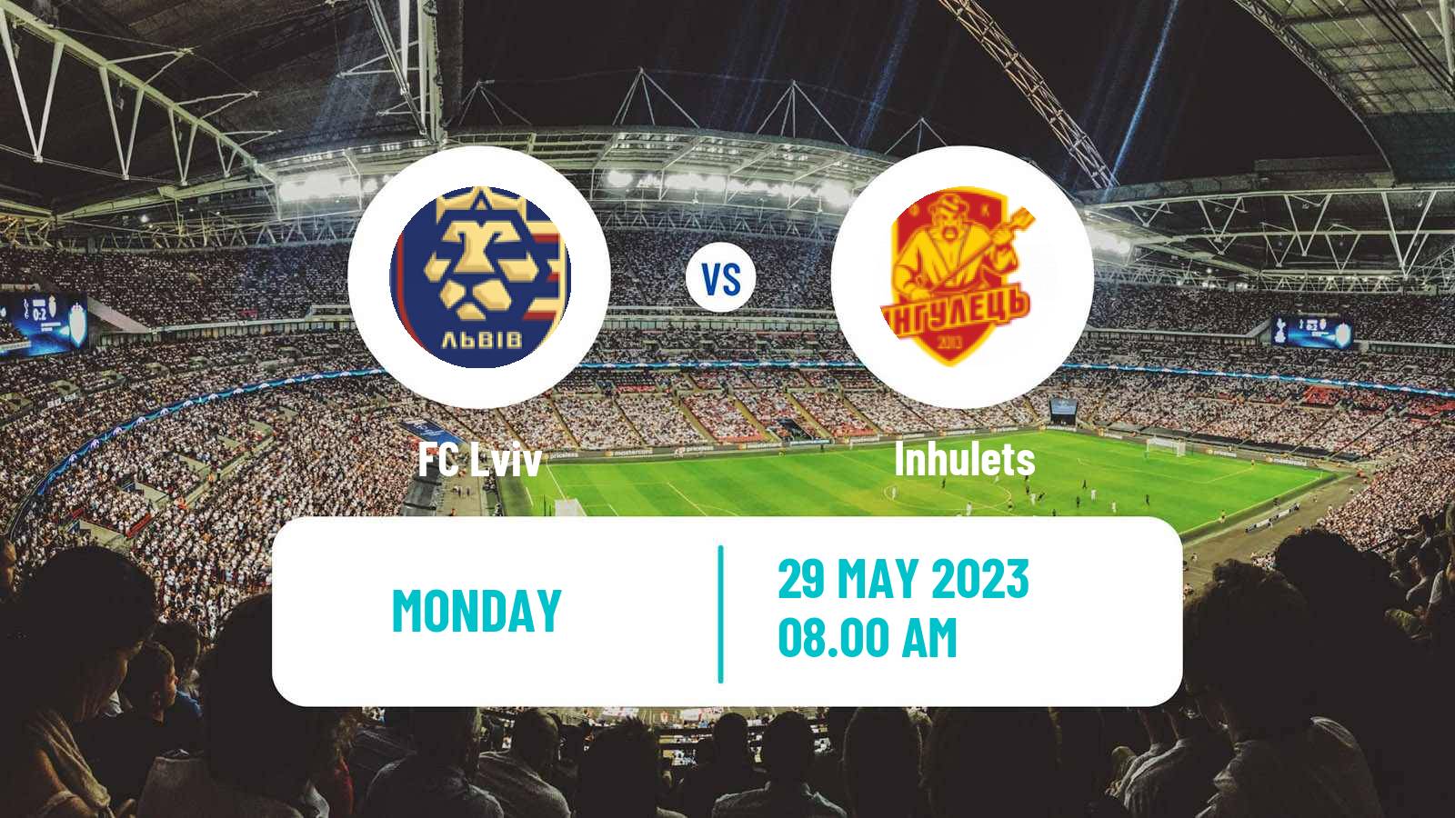 Soccer Ukrainian Premier League Lviv - Inhulets