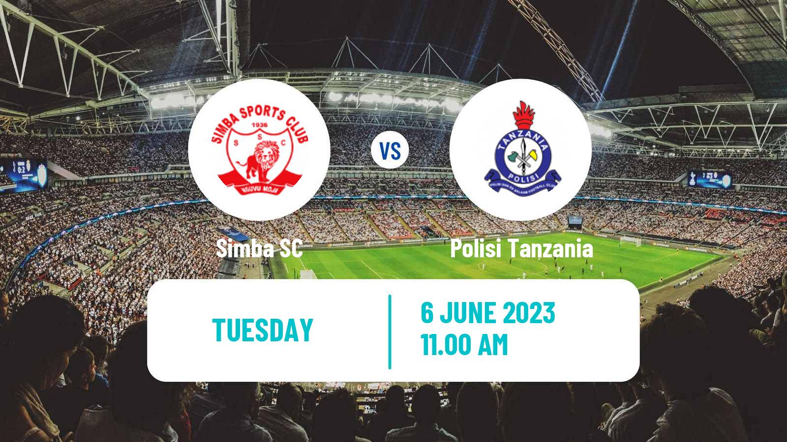 Football Tanzanian Premier League Simba - Polisi Tanzania
