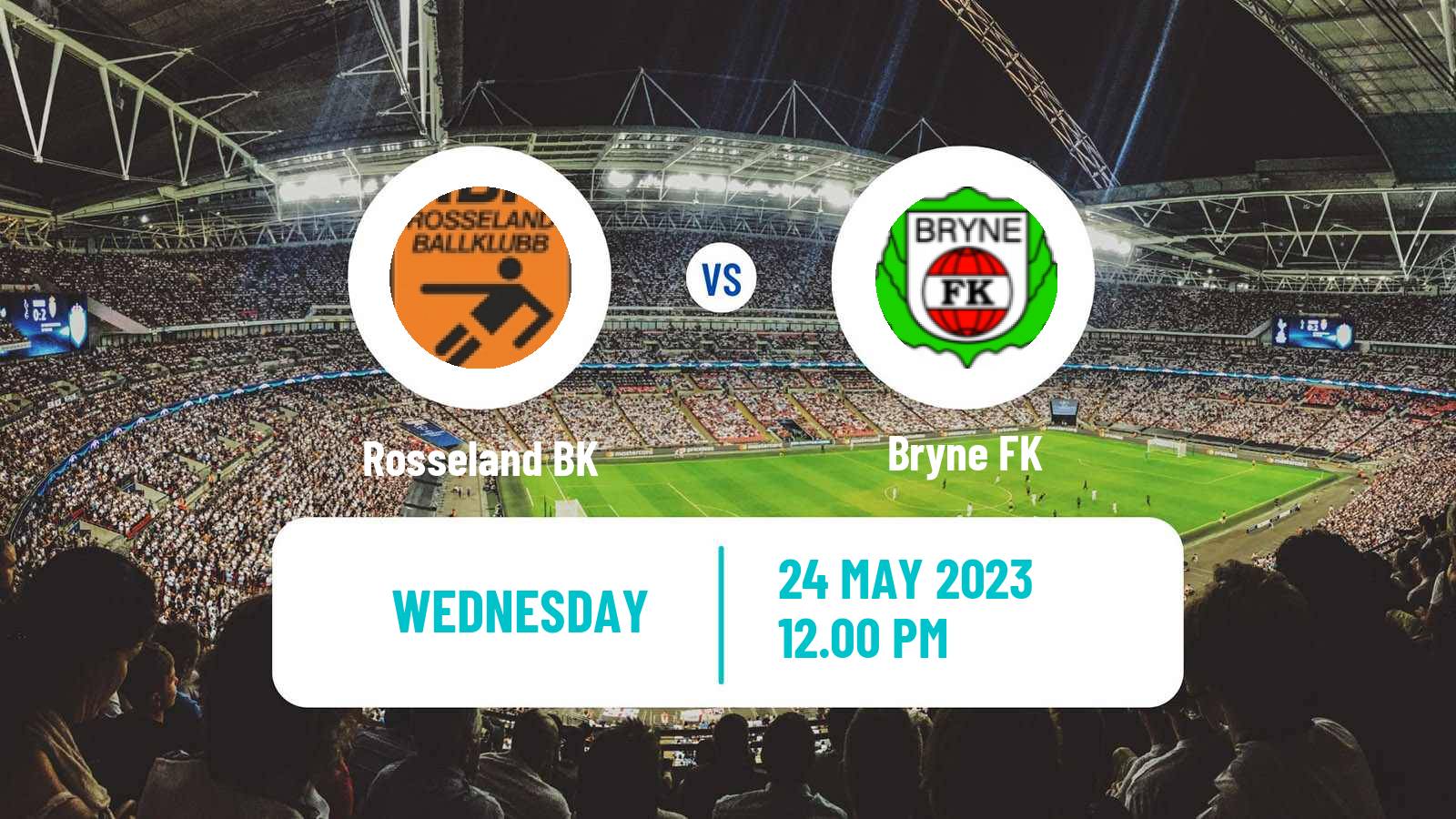 Soccer Norwegian NM Cup Rosseland - Bryne