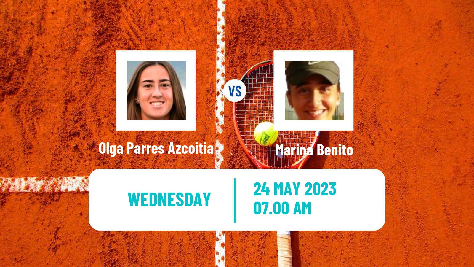 Tennis ITF W15 Malaga Women Olga Parres Azcoitia - Marina Benito