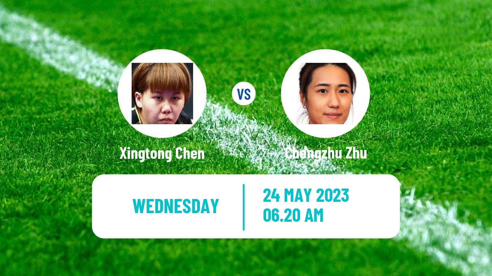 Table tennis World Championships Women Xingtong Chen - Chengzhu Zhu