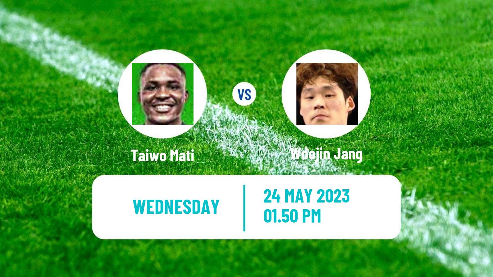 Table tennis World Championships Men Taiwo Mati - Woojin Jang