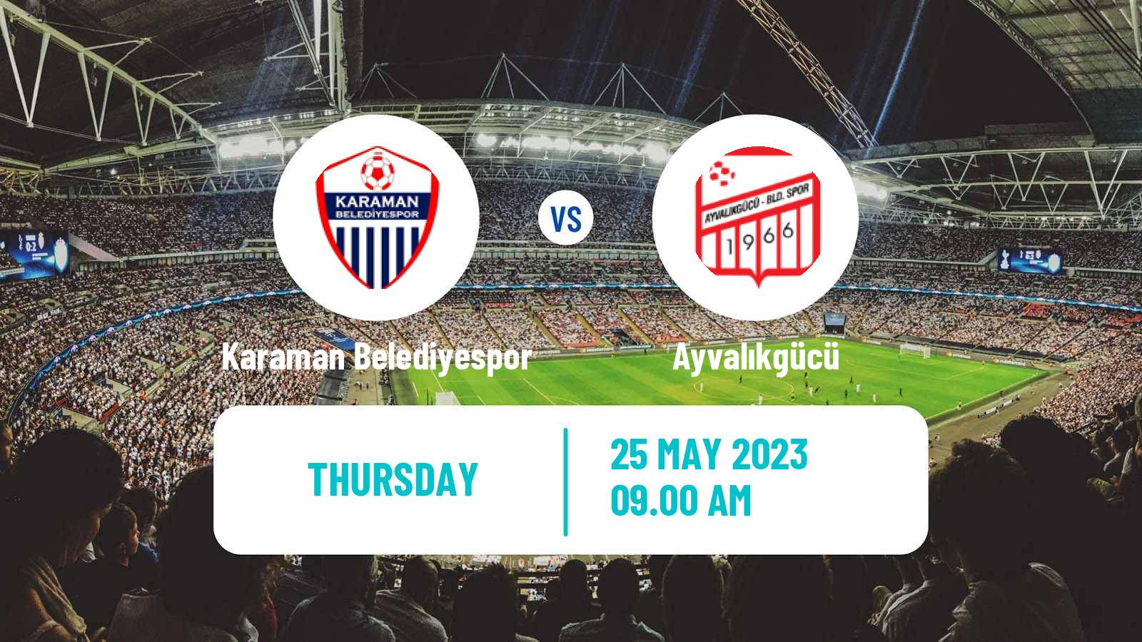 Soccer Turkish 3 Lig Group 1 Karaman Belediyespor - Ayvalıkgücü