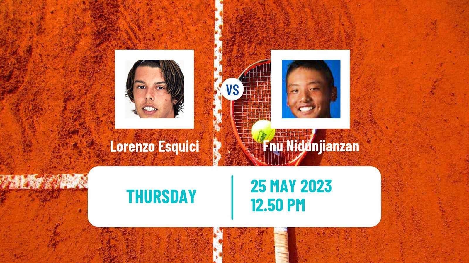 Tennis ITF M15 Huntsville Al Men Lorenzo Esquici - Fnu Nidunjianzan