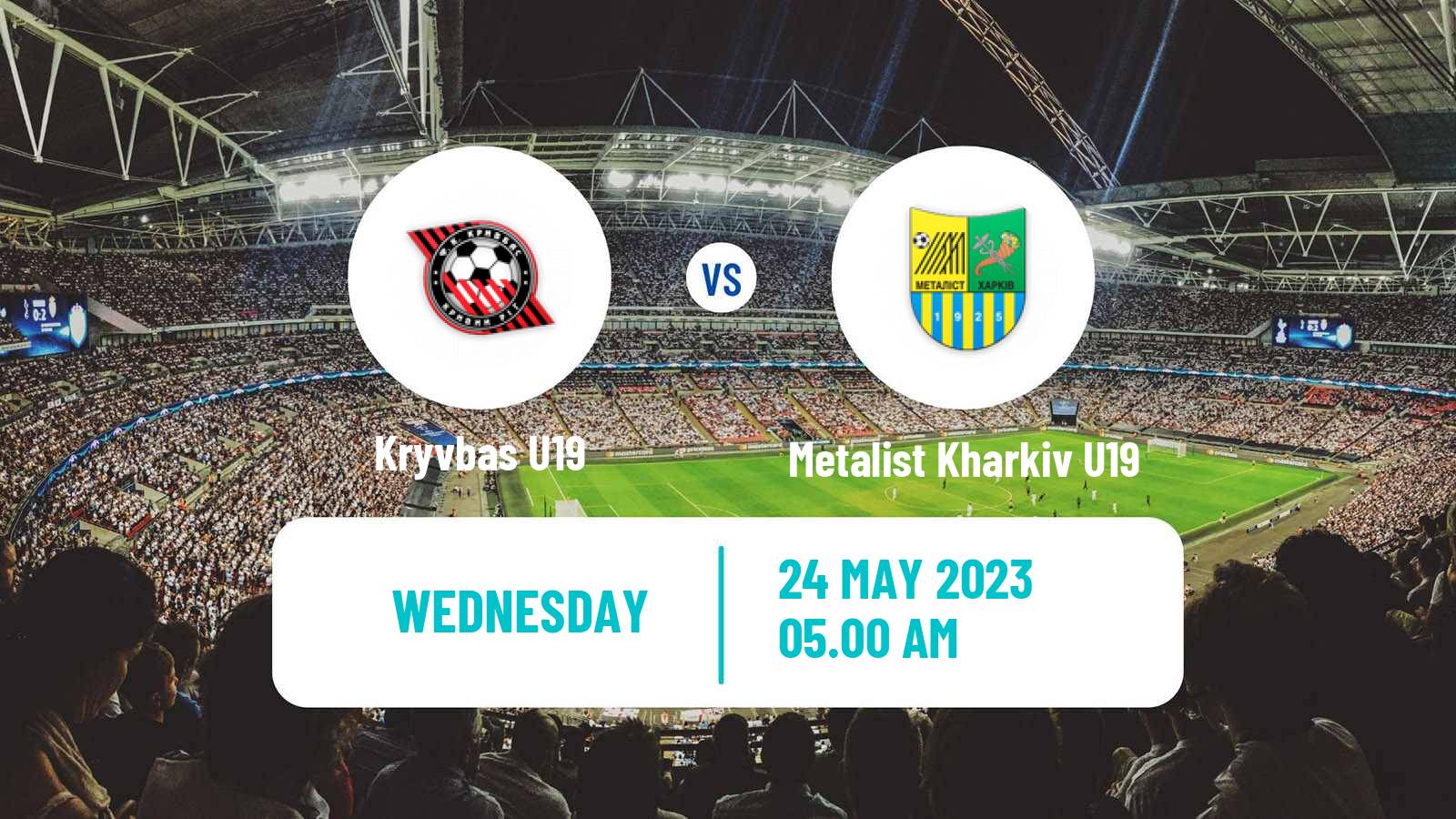 Soccer Ukranian Youth League Kryvbas U19 - Metalist Kharkiv U19