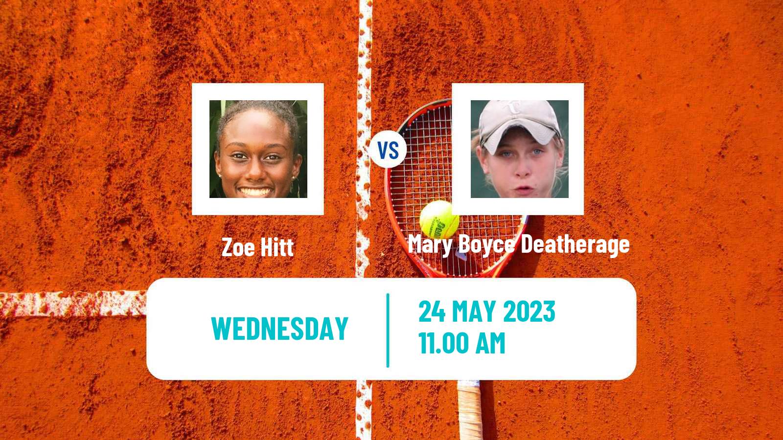 Tennis ITF W15 Huntsville Al Women Zoe Hitt - Mary Boyce Deatherage