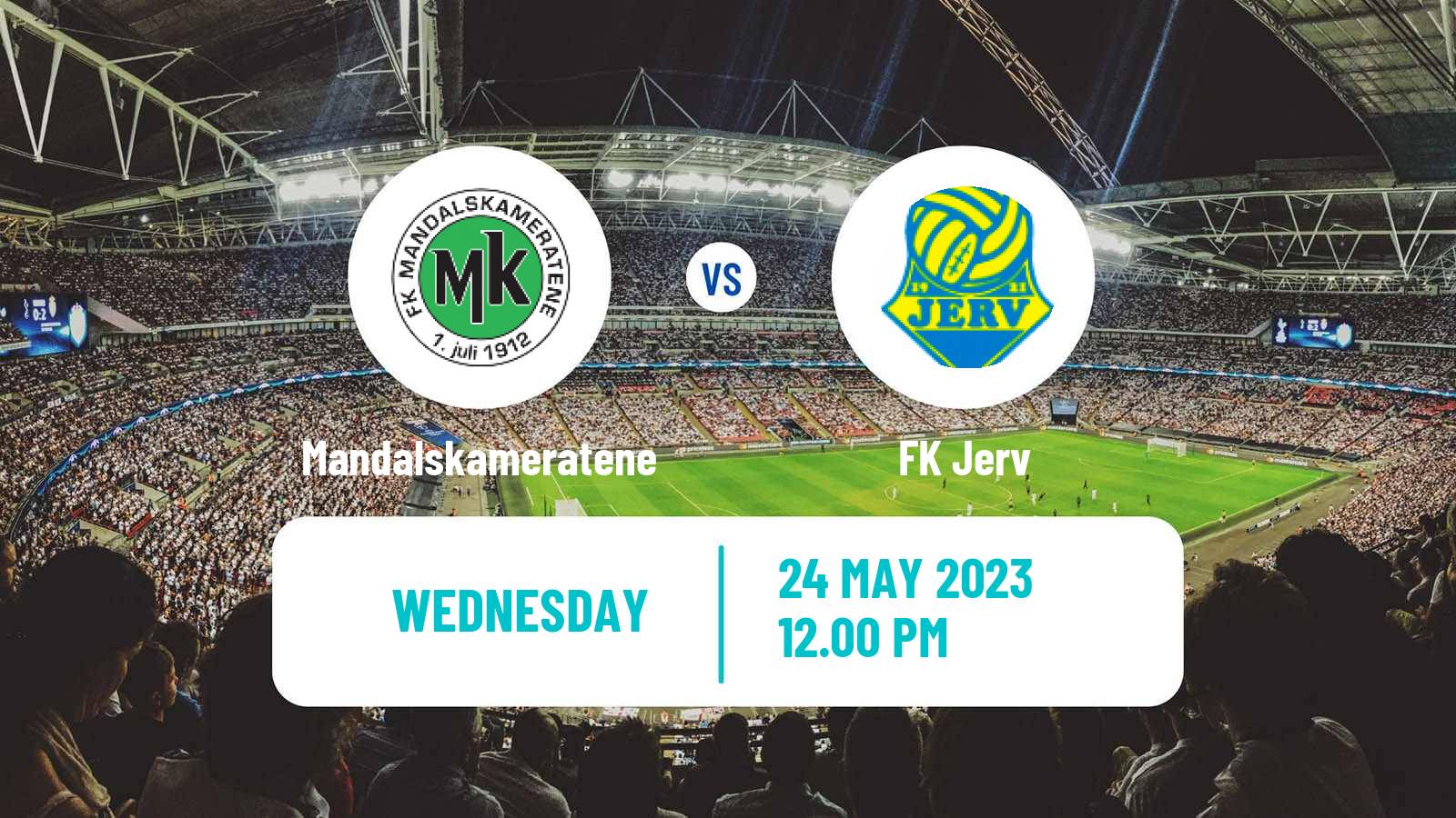 Soccer Norwegian NM Cup Mandalskameratene - Jerv