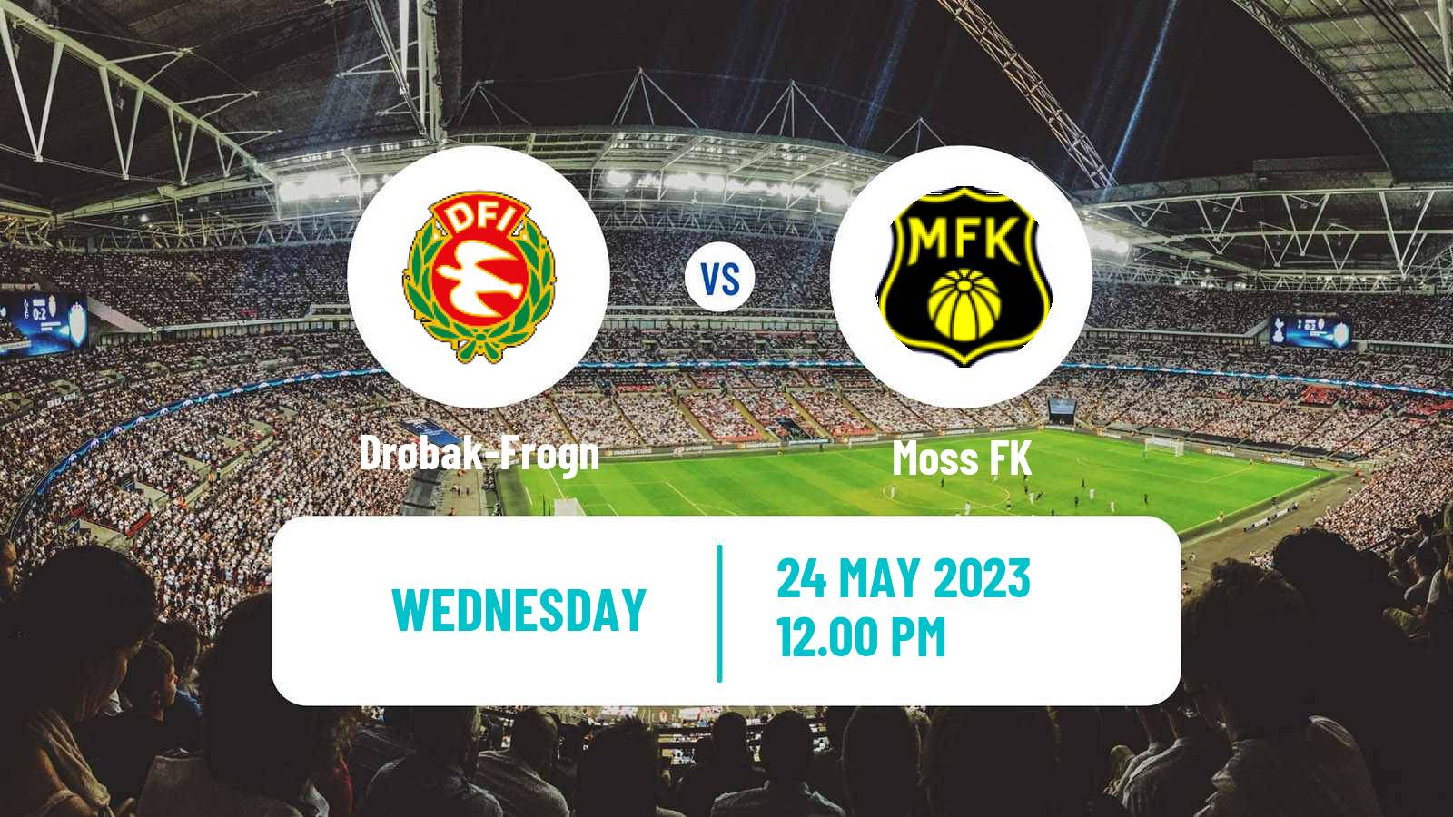Soccer Norwegian NM Cup Drøbak-Frogn - Moss