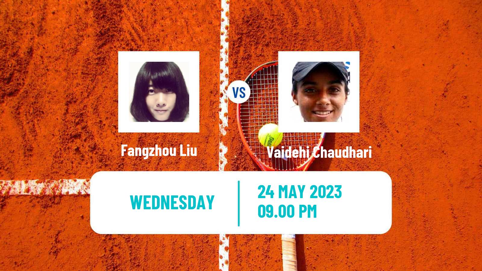 Tennis ITF W25 Goyang Women Fangzhou Liu - Vaidehi Chaudhari
