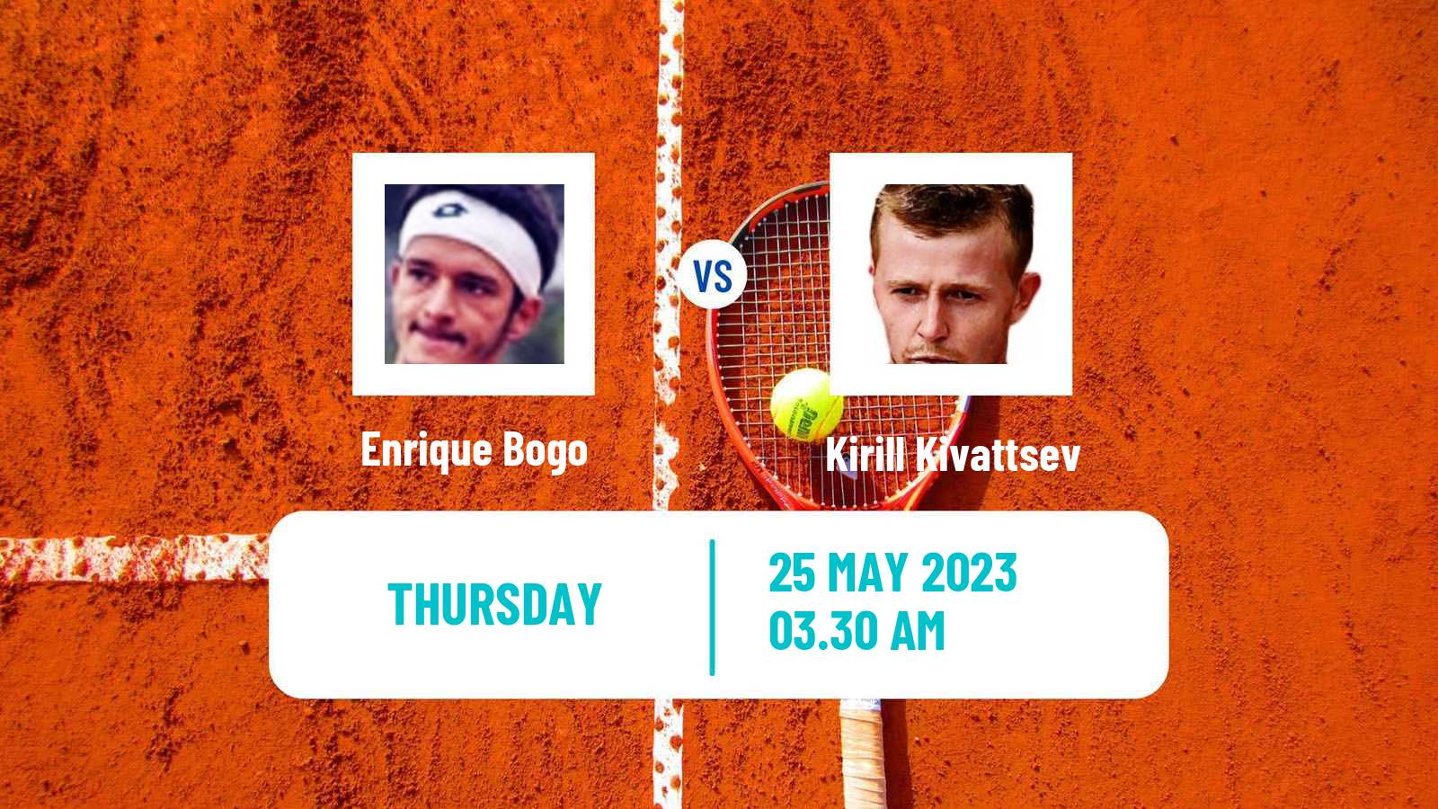 Tennis ITF M15 Brcko Men Enrique Bogo - Kirill Kivattsev