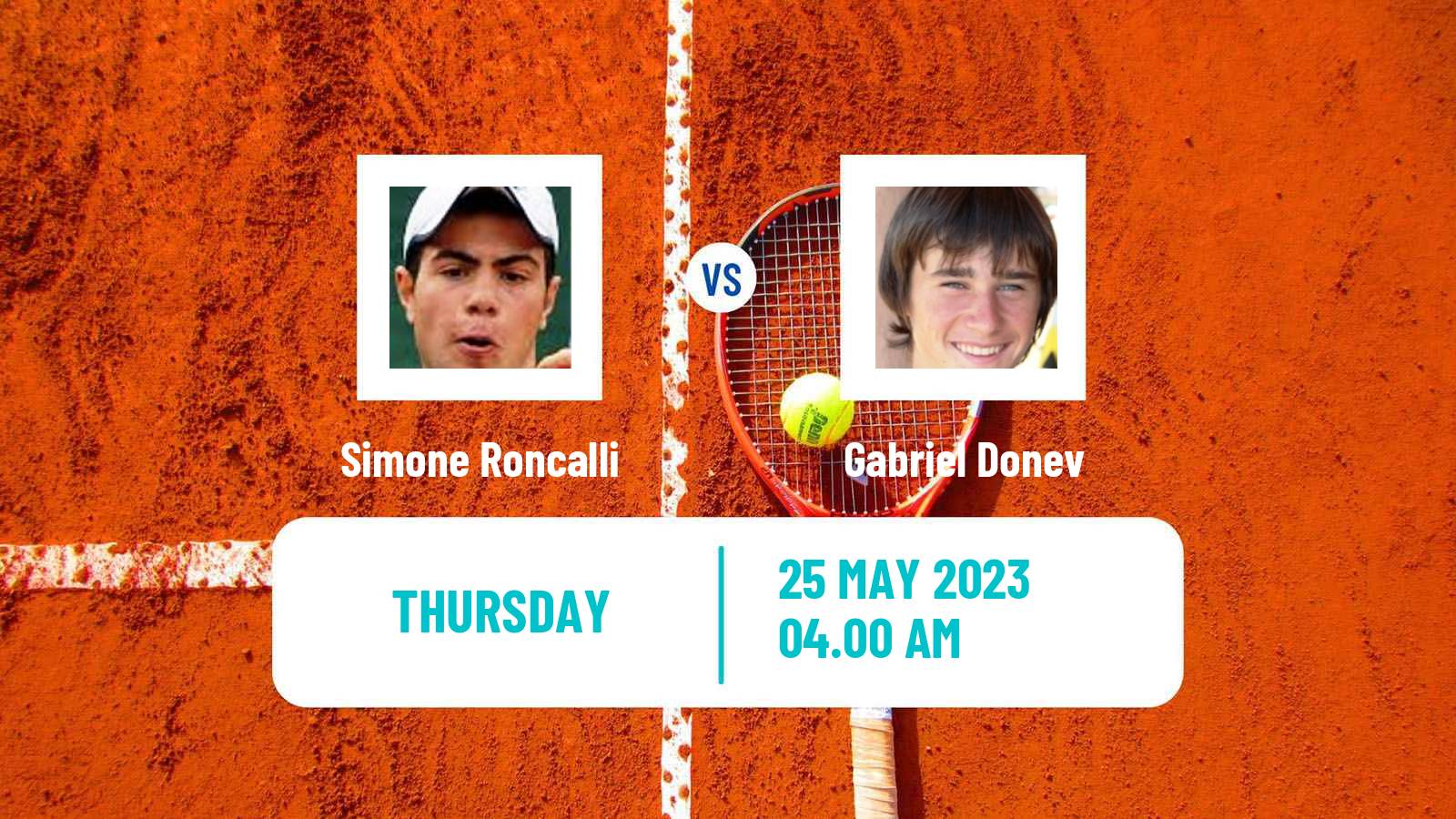 Tennis ITF M15 Pazardzhik 2 Men Simone Roncalli - Gabriel Donev