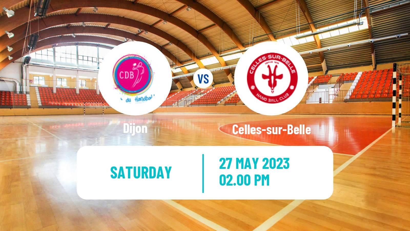 Handball French Division 1 Handball Women Dijon - Celles-sur-Belle