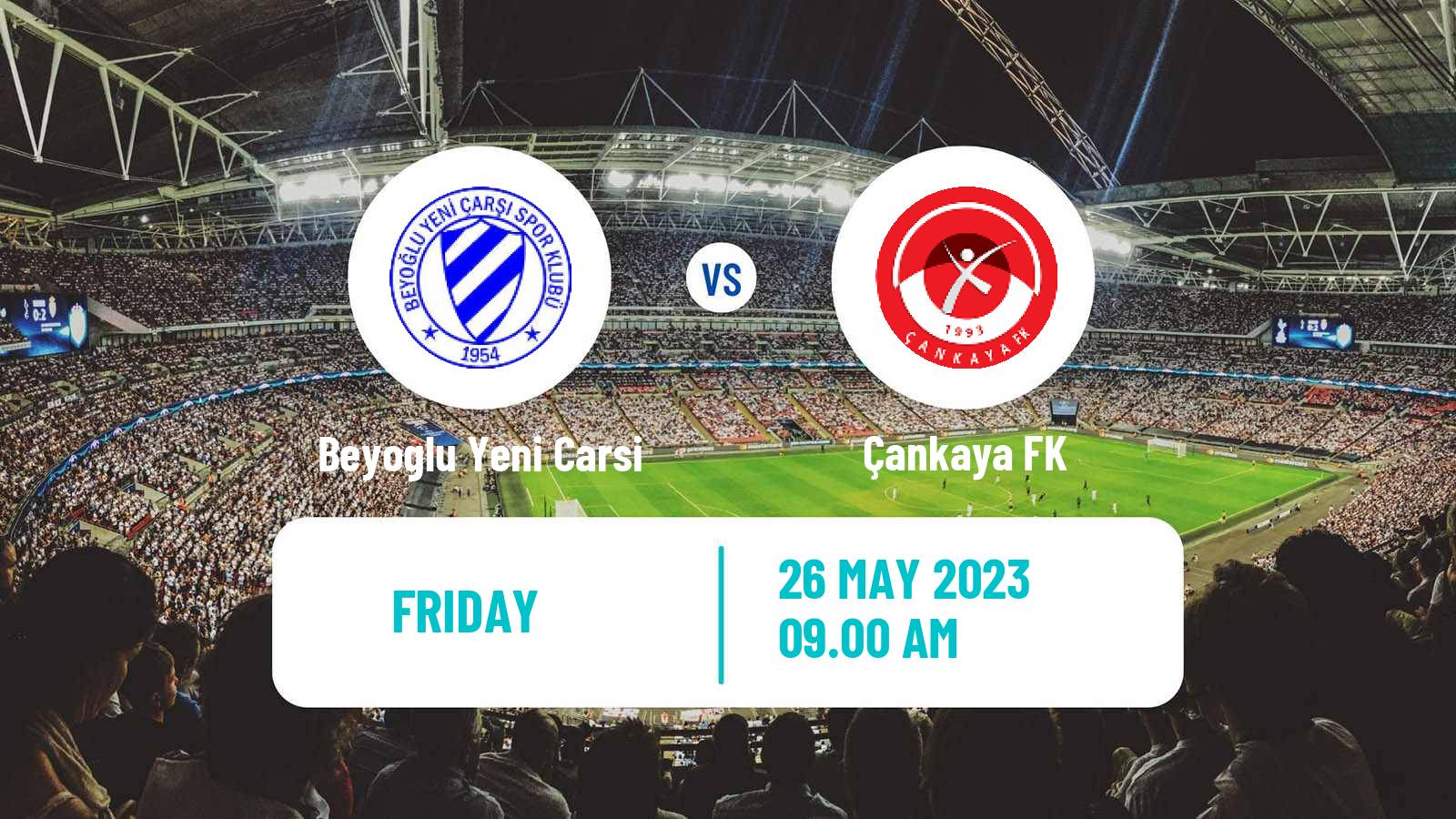 Soccer Turkish 3 Lig Group 1 Beyoglu Yeni Carsi - Çankaya