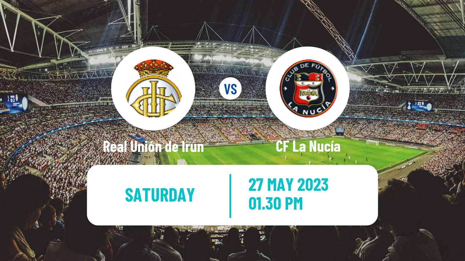Soccer Spanish Primera RFEF Group 2 Real Unión de Irun - La Nucía