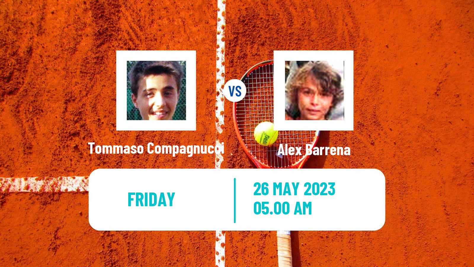 Tennis ITF M15 Warmbad Villach Men Tommaso Compagnucci - Alex Barrena