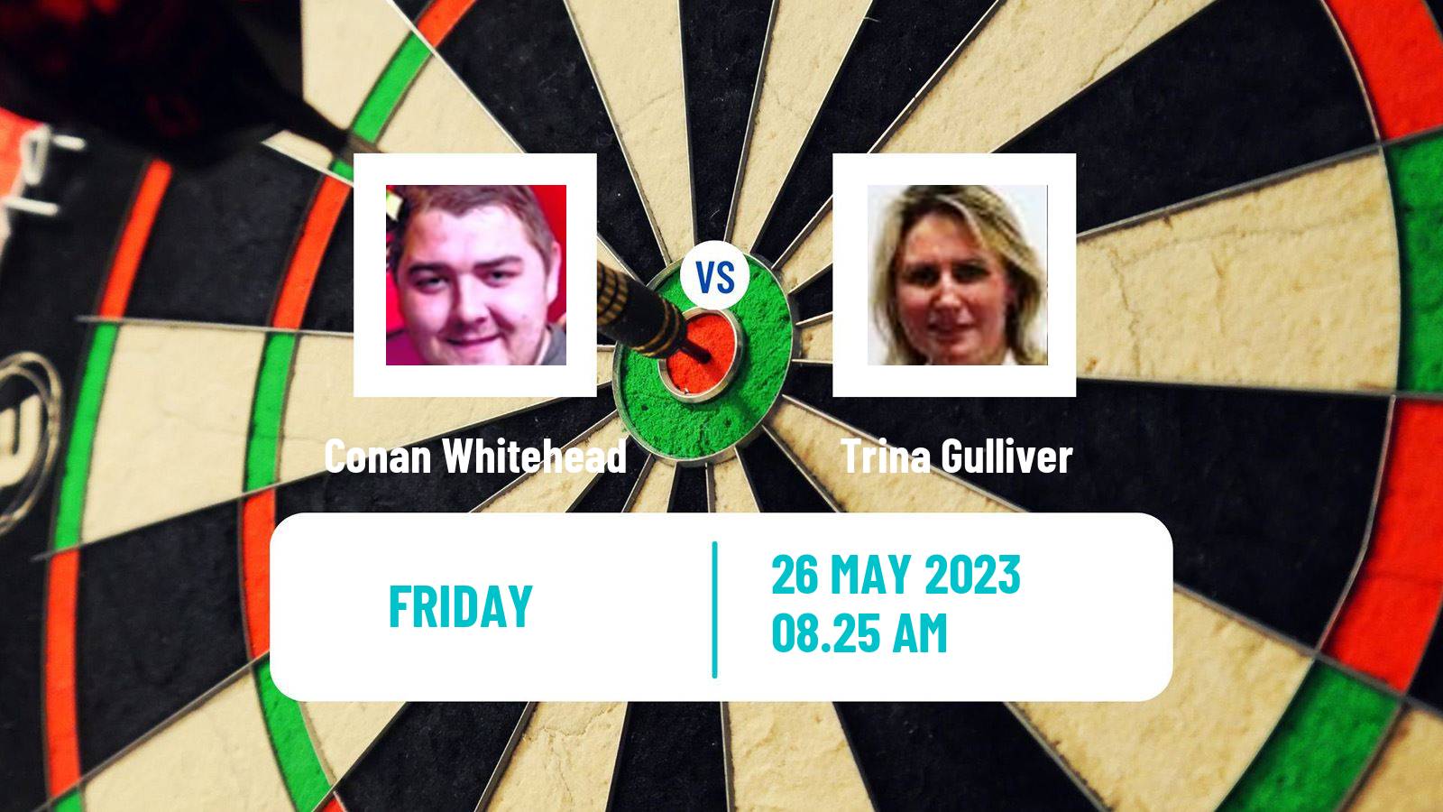Darts Modus Super Series Conan Whitehead - Trina Gulliver