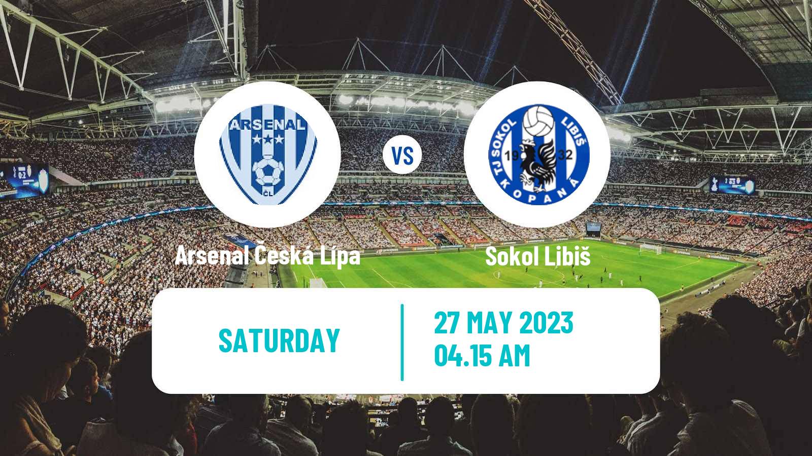 Soccer Czech Division B Arsenal Česká Lípa - Sokol Libiš