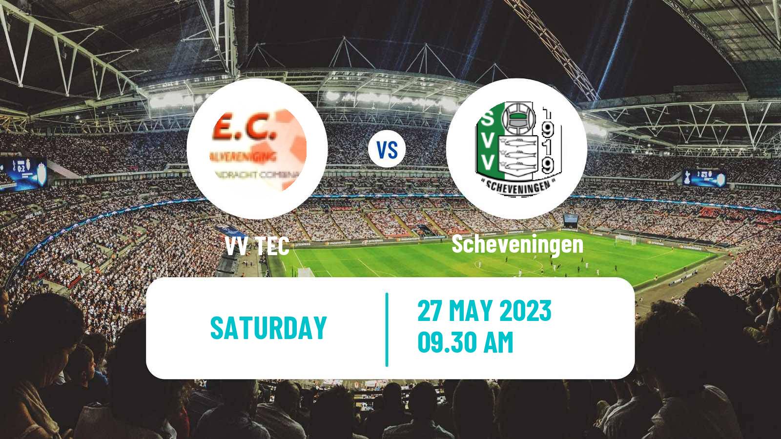 Soccer Dutch Tweede Divisie TEC - Scheveningen