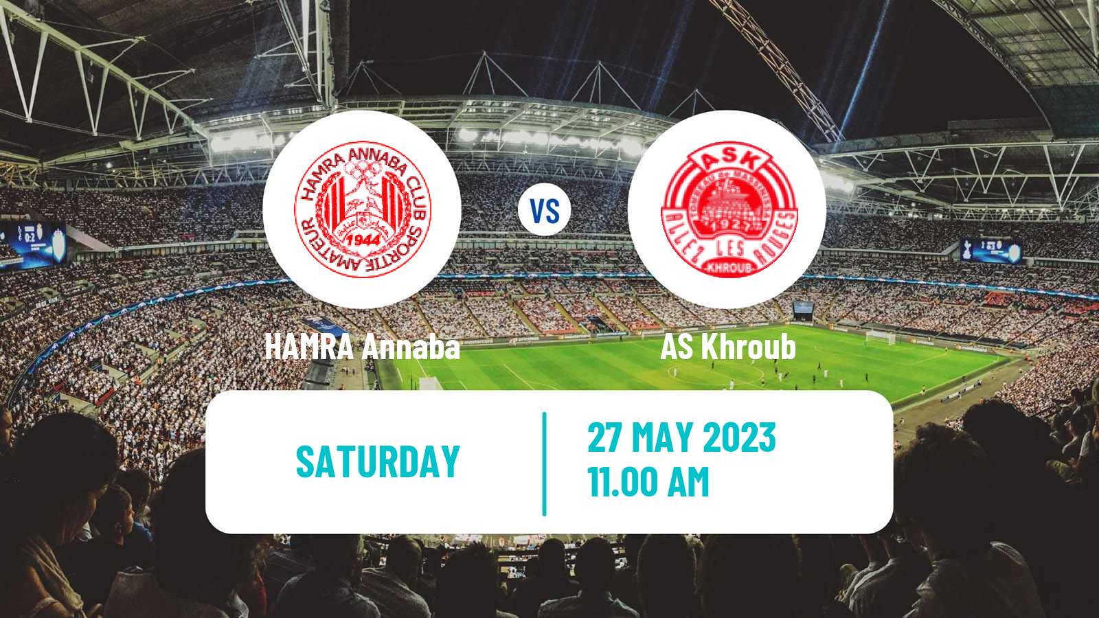 Soccer Algerian Ligue 2 HAMRA Annaba - Khroub
