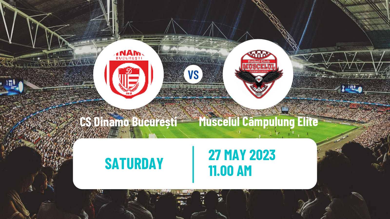 Soccer Romanian Liga 3 - Seria 4 CS Dinamo București - Muscelul Câmpulung Elite