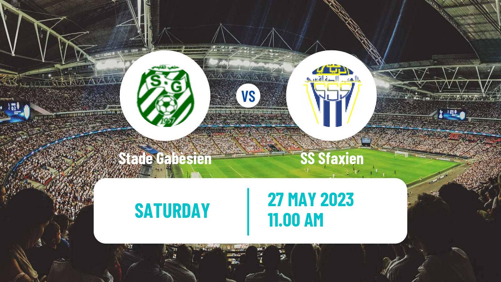Soccer Tunisian Ligue 2 Stade Gabèsien - SS Sfaxien