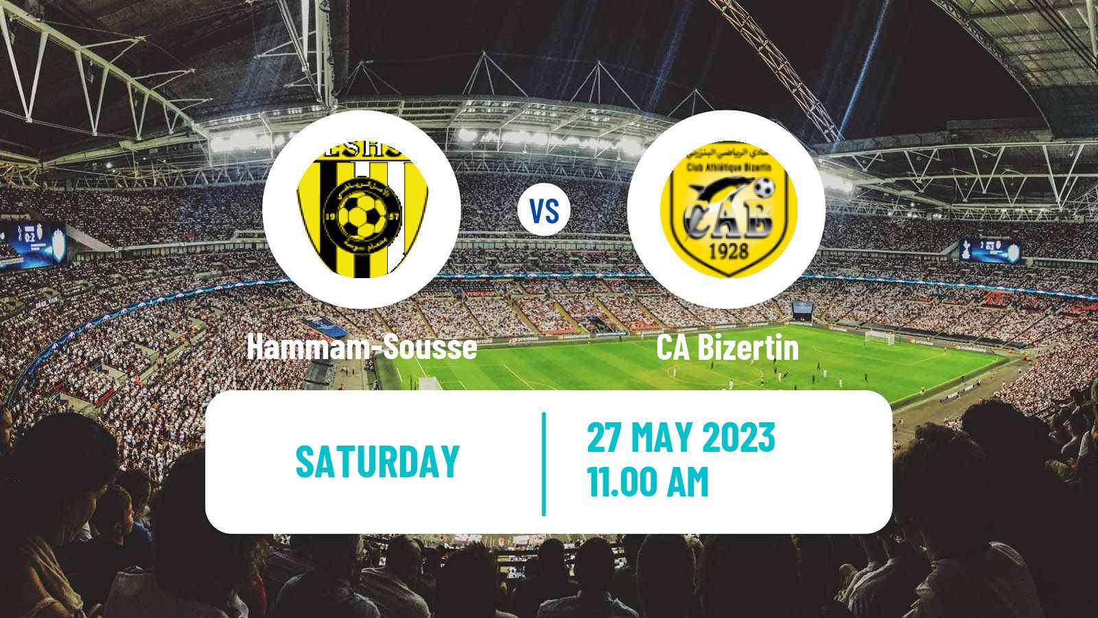 Soccer Tunisian Ligue Professionnelle 1 Hammam-Sousse - Bizertin
