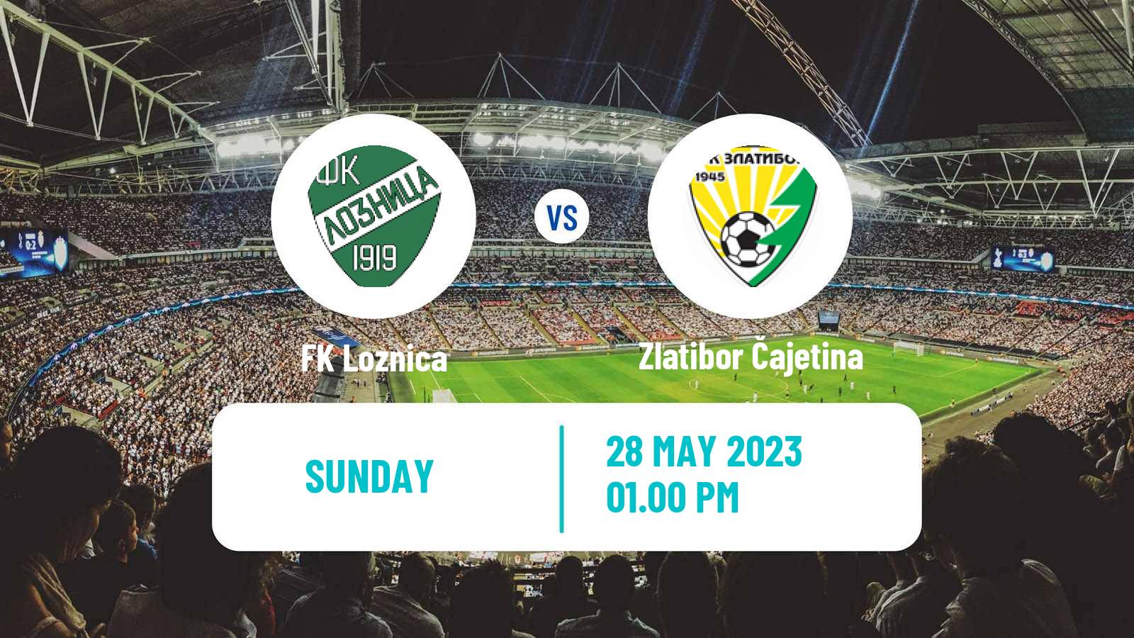 Soccer Serbian Prva Liga Loznica - Zlatibor Čajetina
