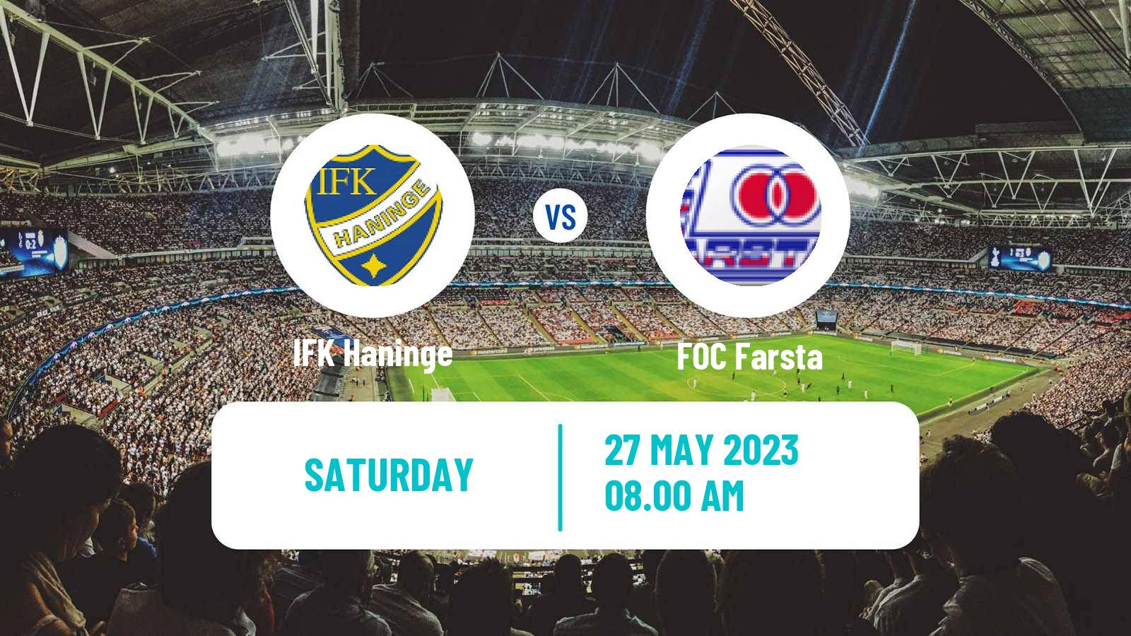 Soccer Swedish Division 2 - Södra Svealand Haninge - Farsta