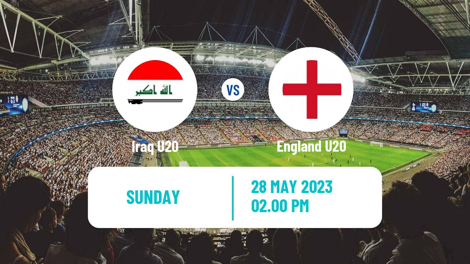 Soccer FIFA World Cup U20 Iraq U20 - England U20