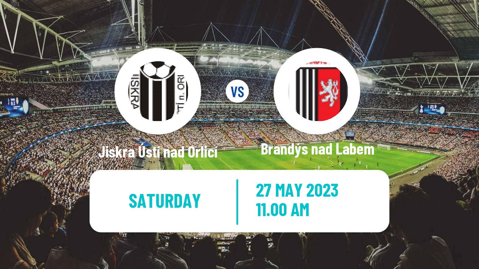 Soccer Czech Division C Jiskra Ústí nad Orlicí - Brandýs nad Labem