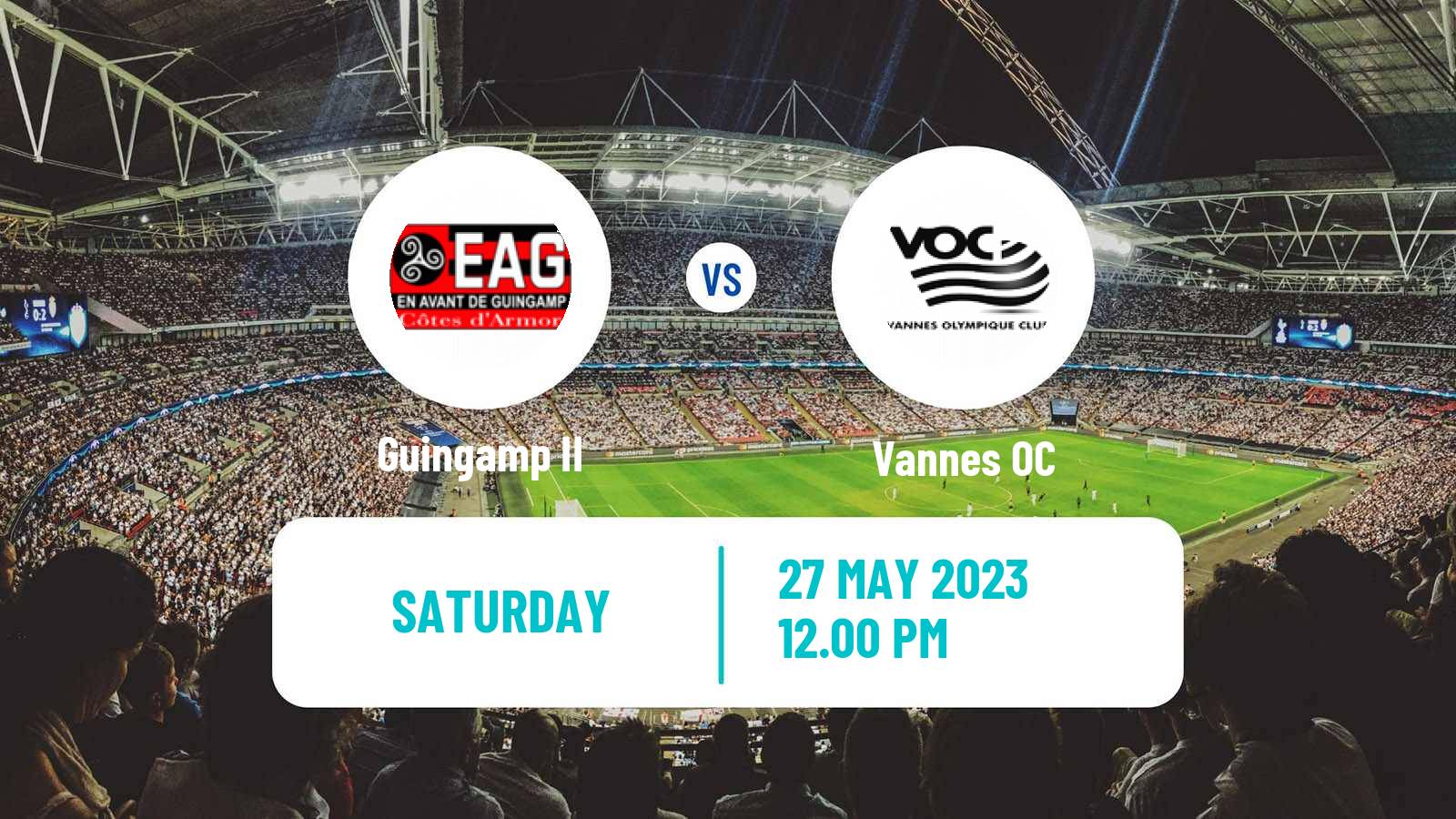Soccer French National 2 - Group A Guingamp II - Vannes