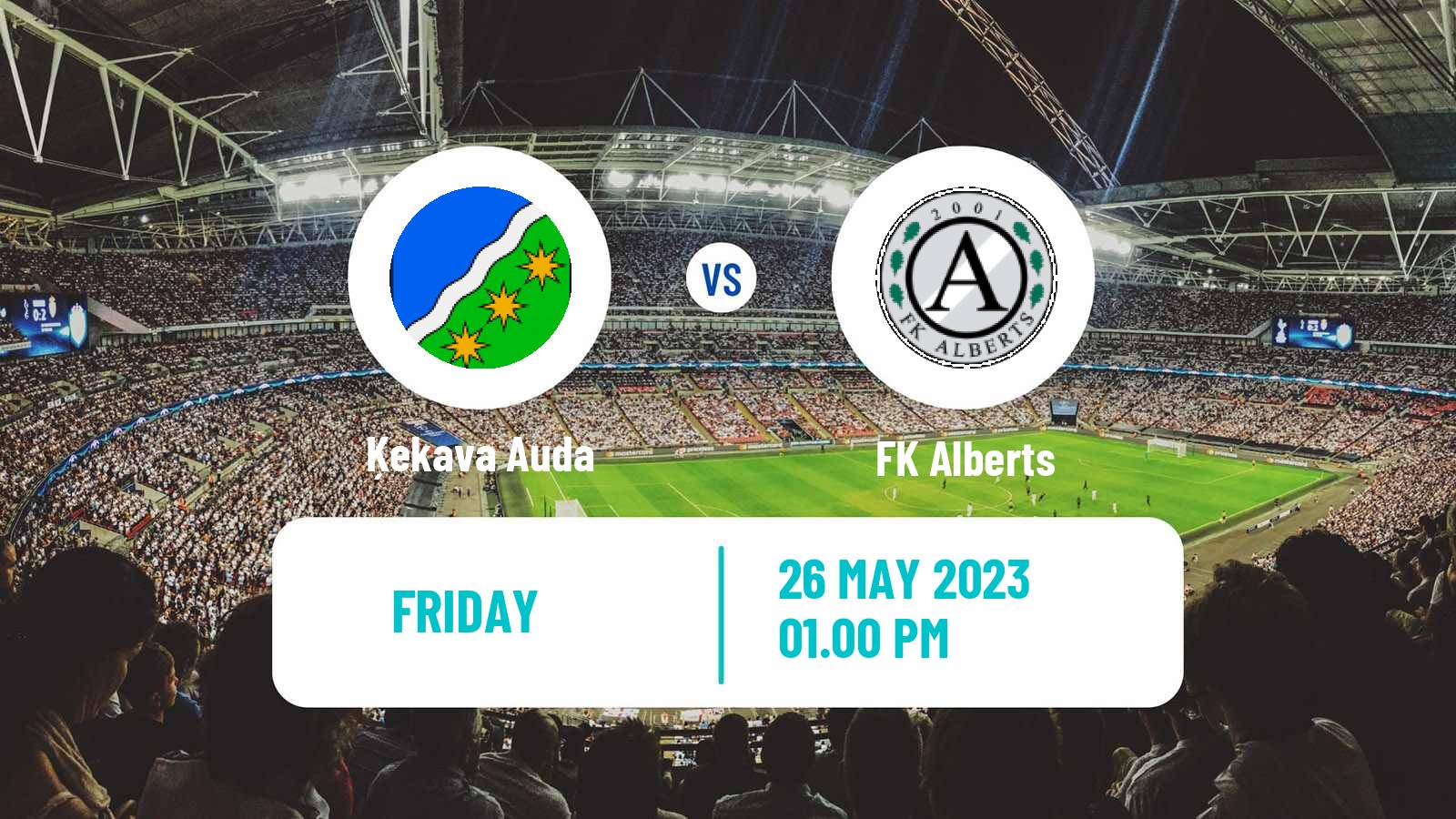 Soccer Latvian Cup Ķekava Auda - Alberts