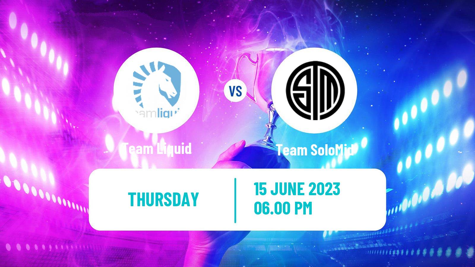 Esports League Of Legends Lcs Team Liquid - Team SoloMid