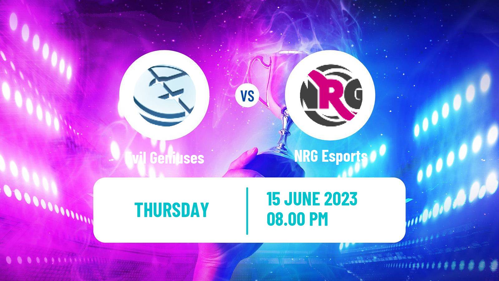 Esports League Of Legends Lcs Evil Geniuses - NRG Esports