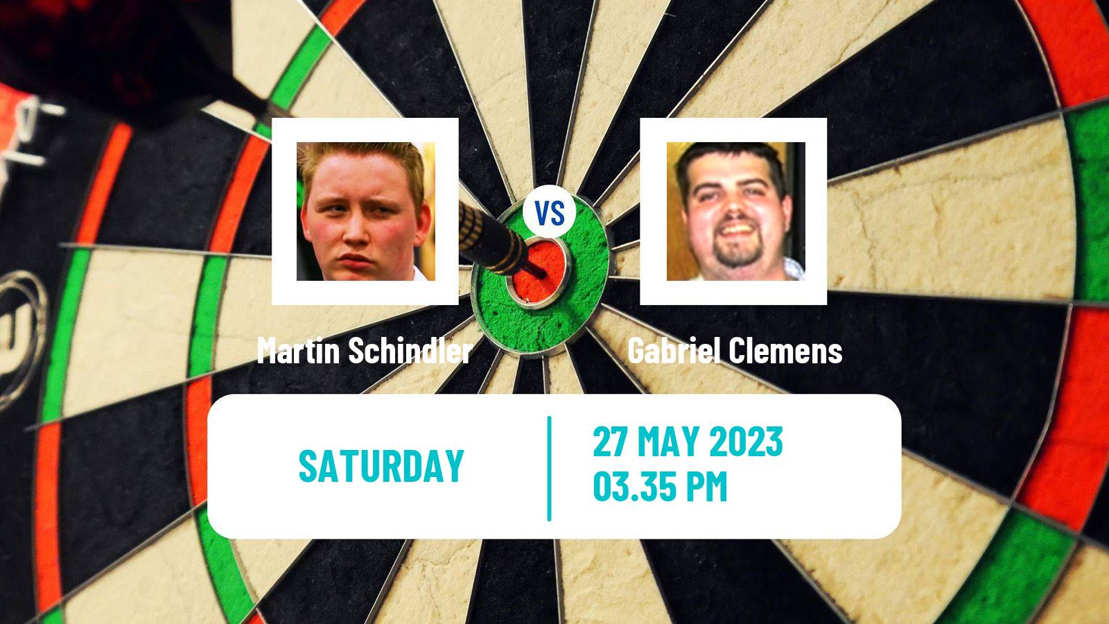 Darts European Tour 9 Martin Schindler - Gabriel Clemens