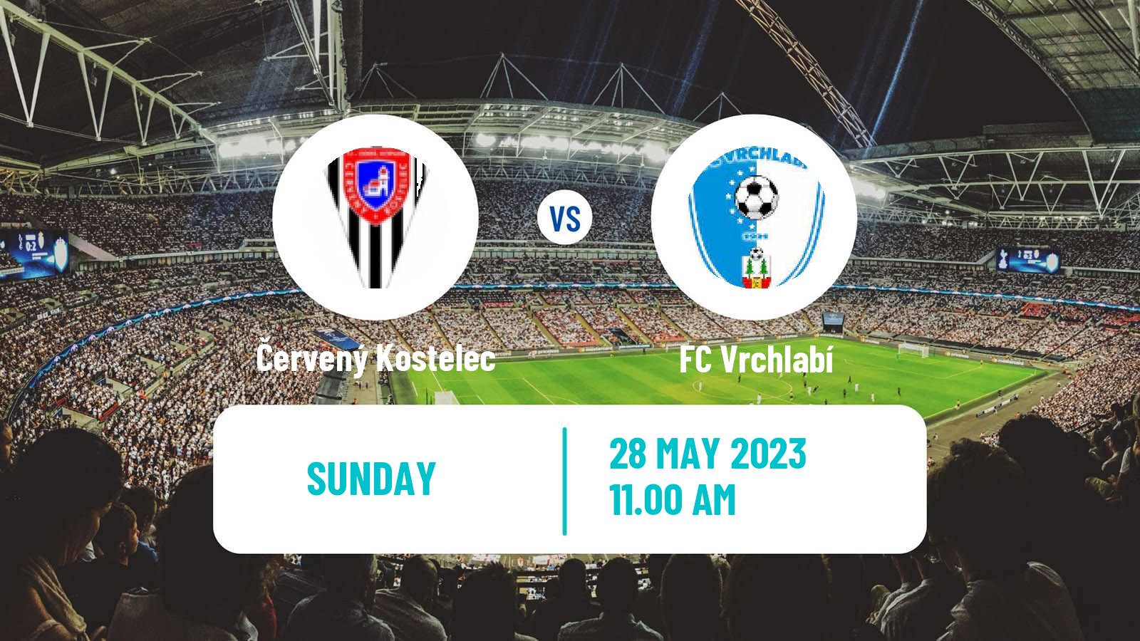 Soccer Czech Kralovehradecky KP Červený Kostelec - Vrchlabí