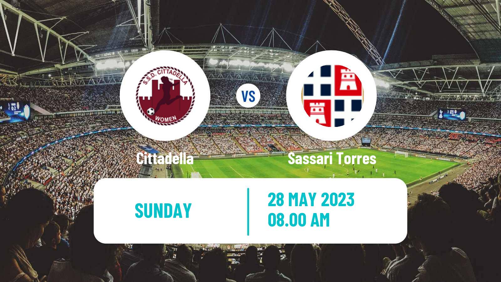 Soccer Italian Serie B Women Cittadella - Sassari Torres