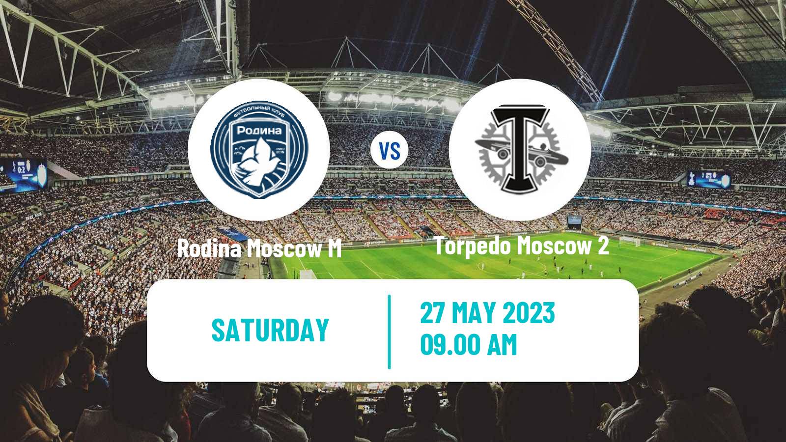 Soccer Russian FNL 2 Group 2 Rodina Moscow M - Torpedo Moscow 2