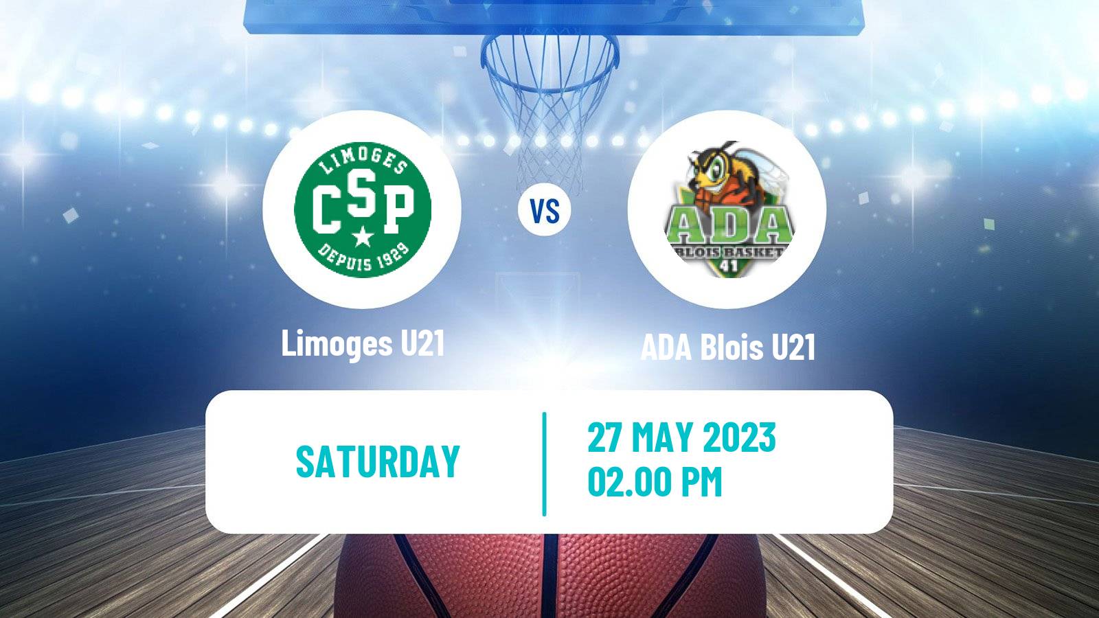Basketball French Espoirs U21 Basketball Limoges U21 - ADA Blois U21