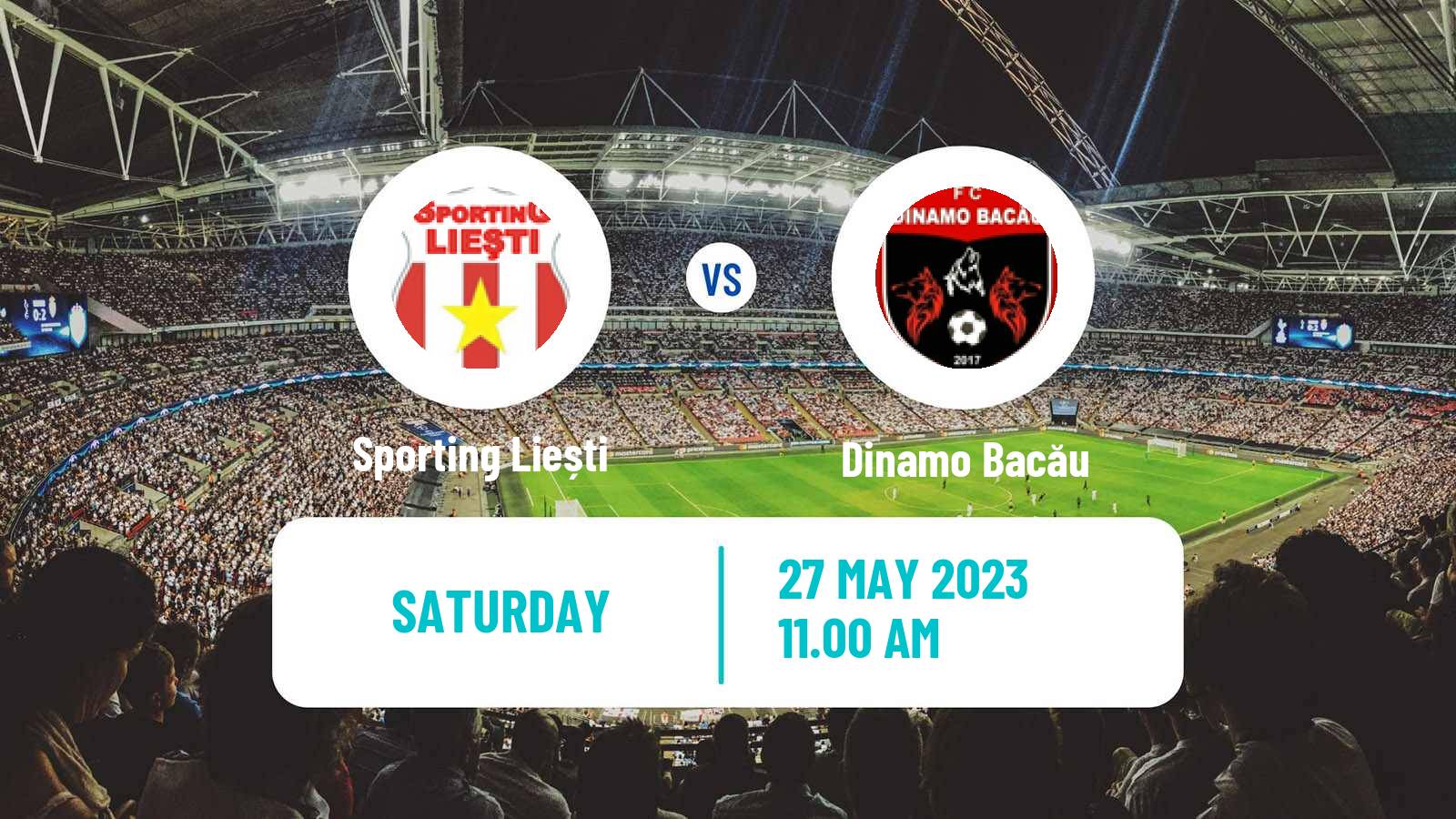 Soccer Romanian Liga 3 - Seria 2 Sporting Liești - Dinamo Bacău