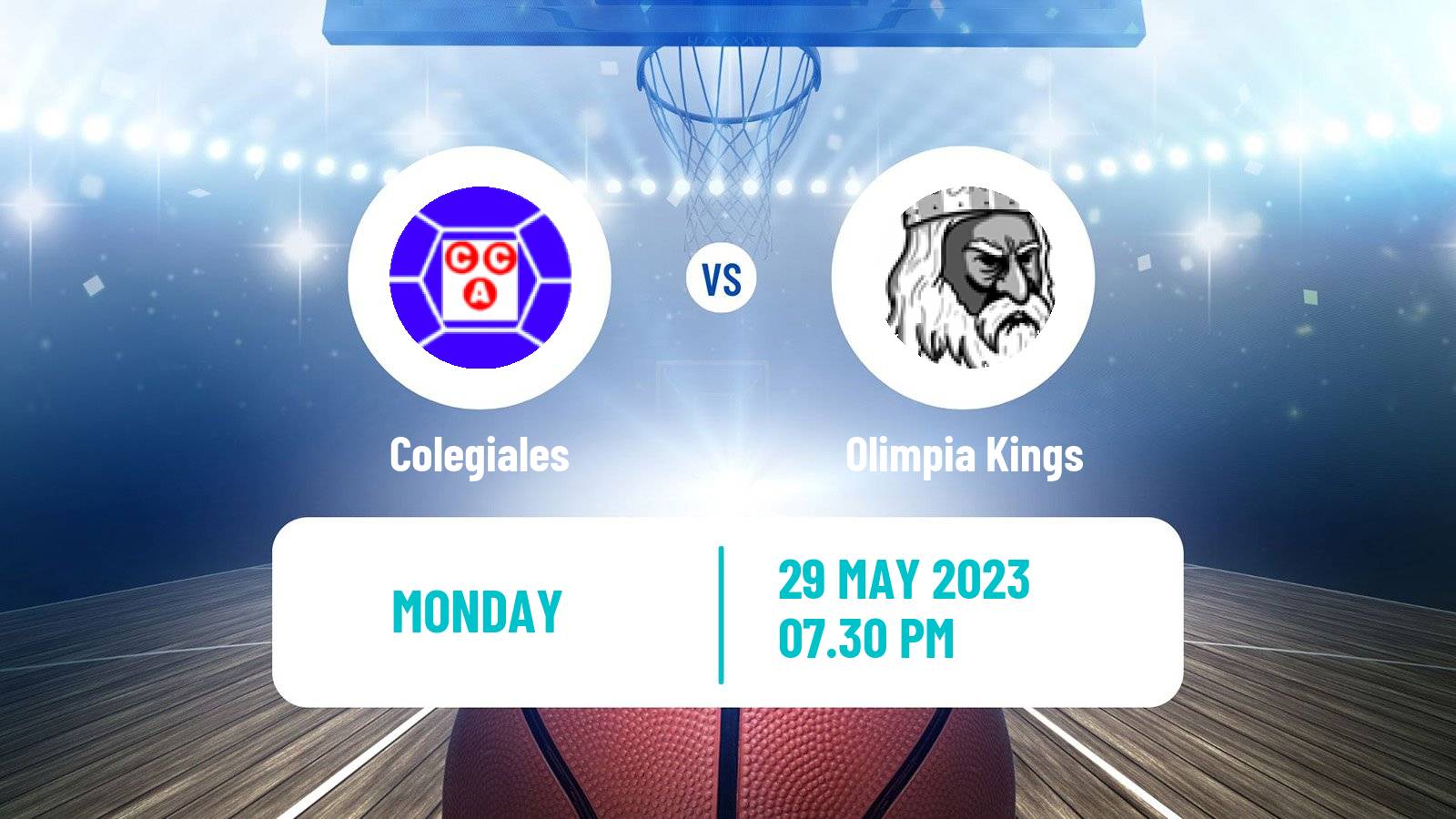 Basketball Paraguayan LNB Basketball Colegiales - Olimpia Kings