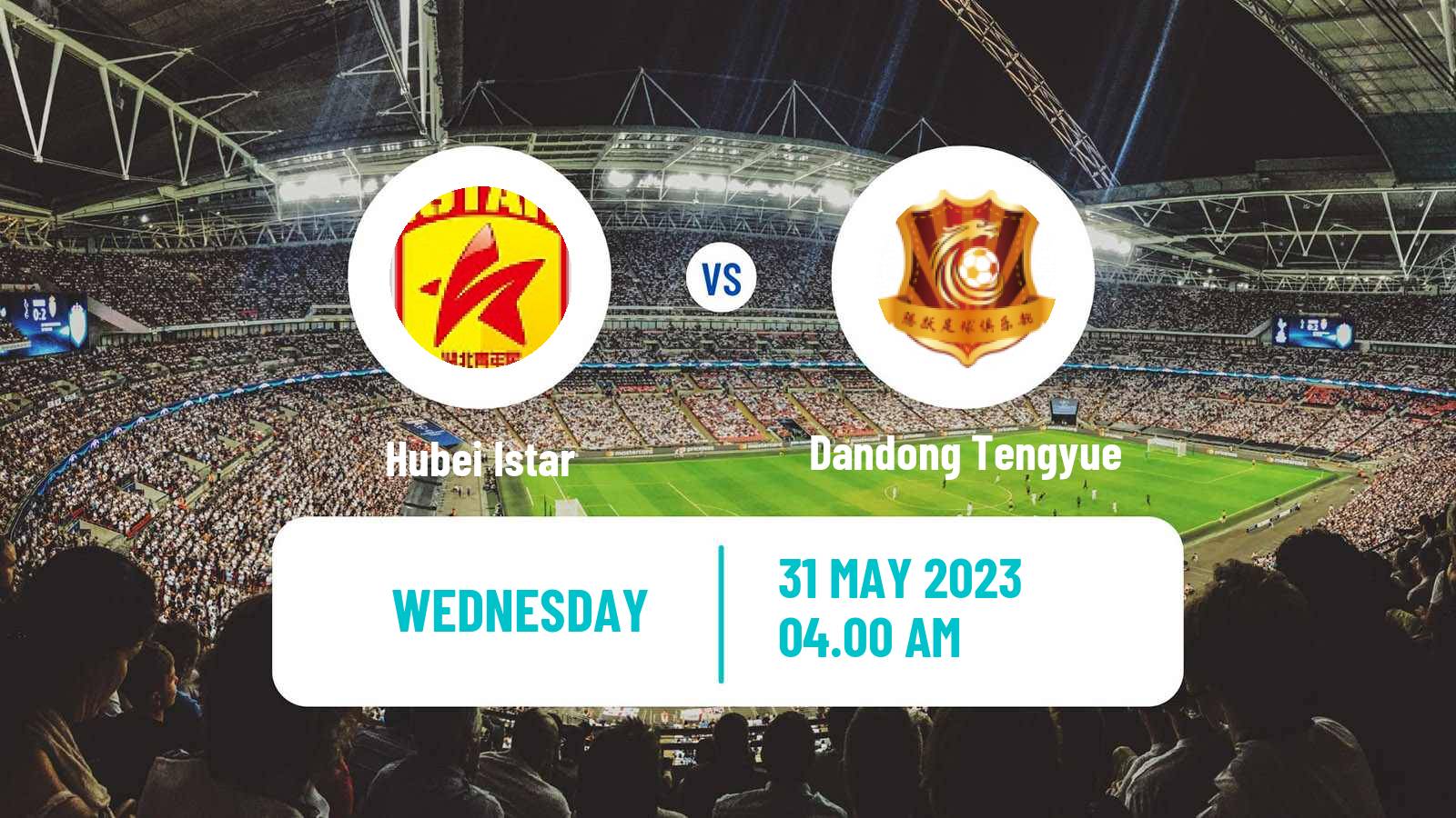 Soccer Chinese FA Cup Hubei Istar - Dandong Tengyue