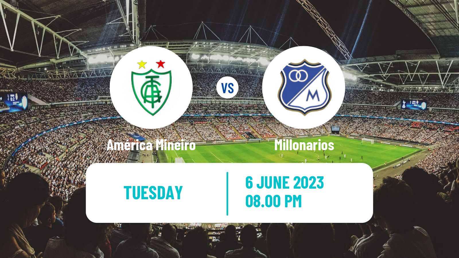 Soccer Copa Sudamericana América Mineiro - Millonarios
