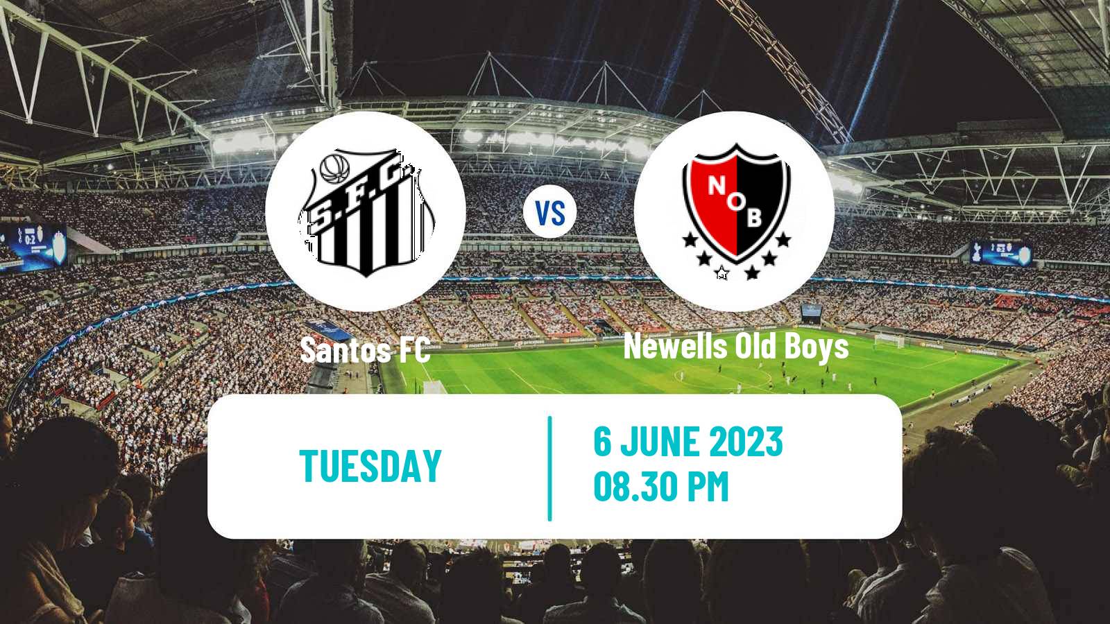 Soccer Copa Sudamericana Santos - Newells Old Boys