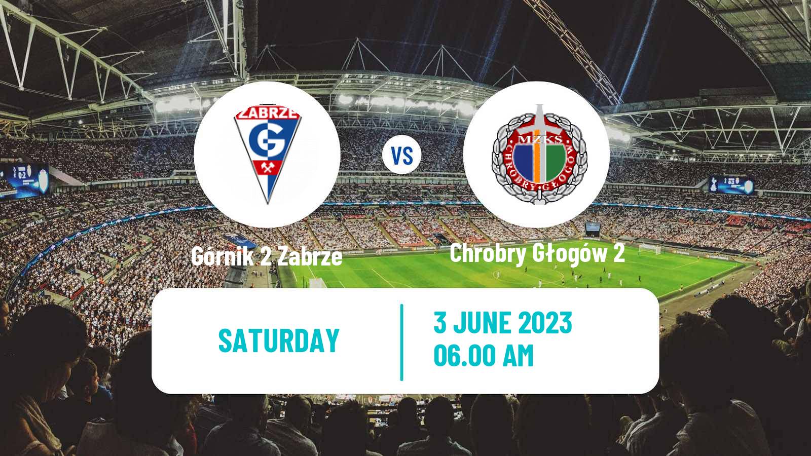 Soccer Polish Division 3 - Group III Górnik 2 Zabrze - Chrobry Głogów 2