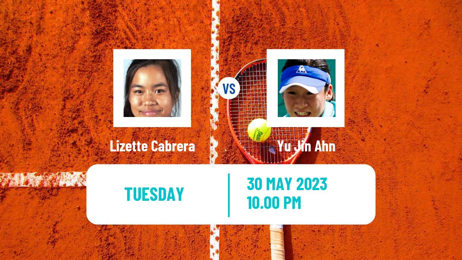 Tennis ITF W25 Changwon Women Lizette Cabrera - Yu Jin Ahn