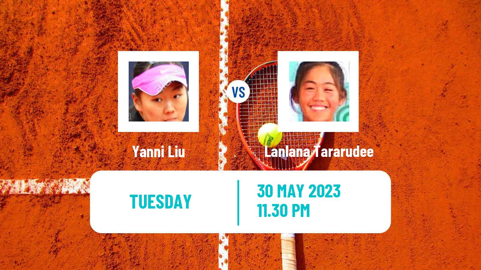 Tennis ITF W25 Nakhon Si Thammarat Women Yanni Liu - Lanlana Tararudee